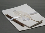 インドの手漉き紙と小枝えんぴつ